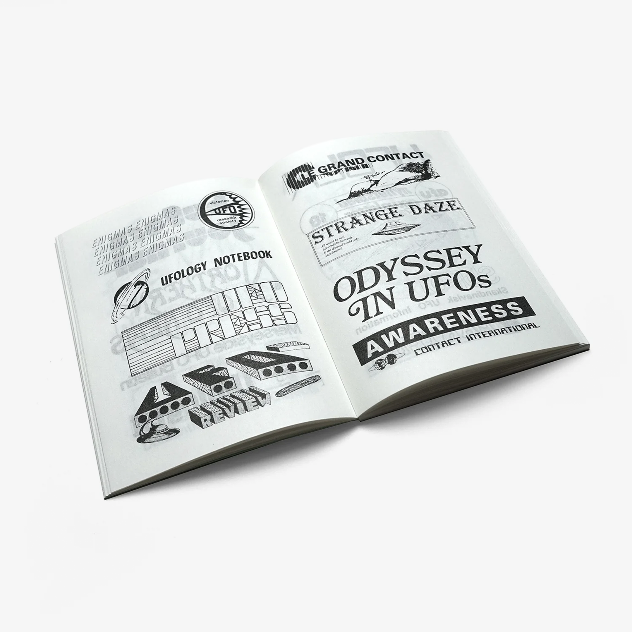 LOGOS FROM THE UFOLOGY SCENE