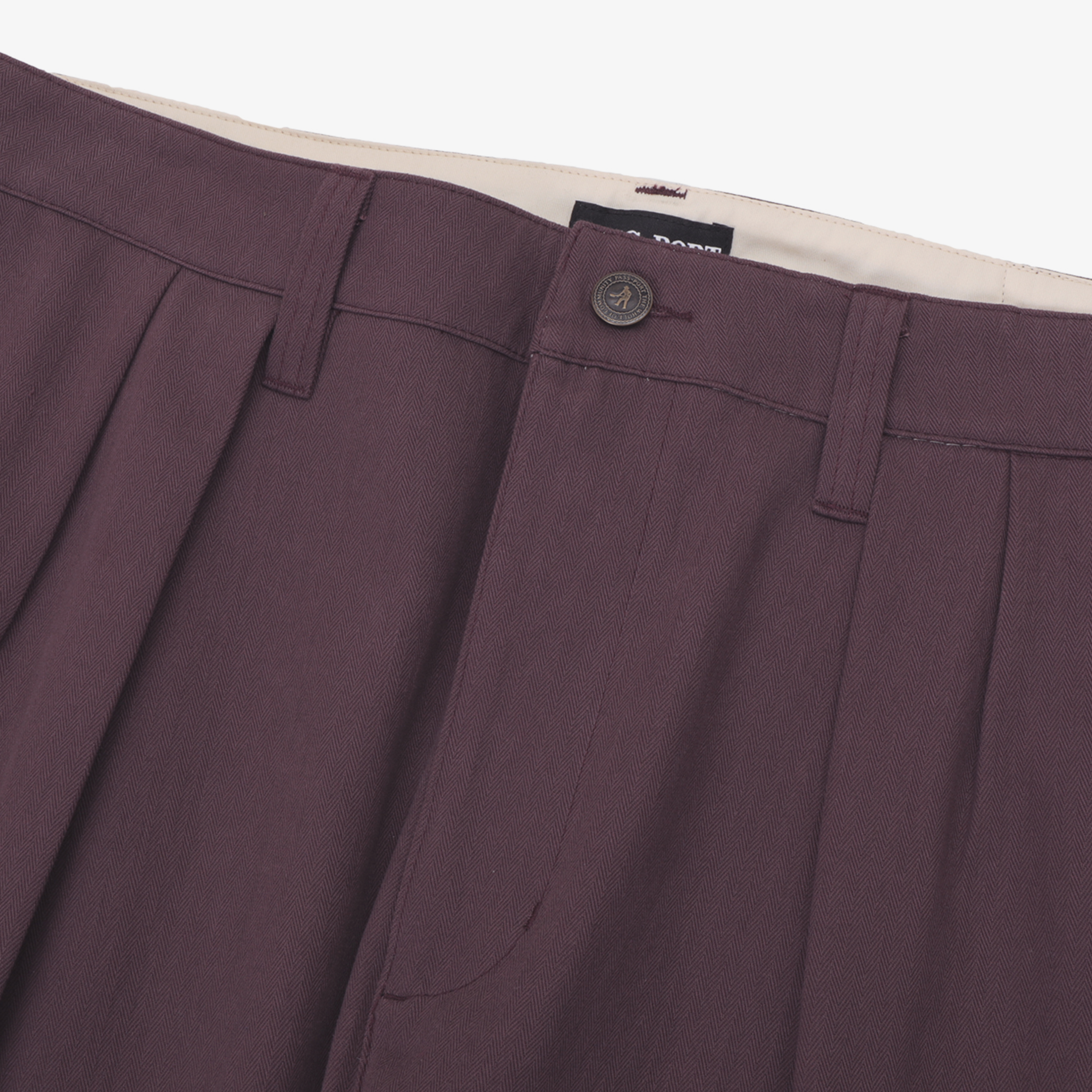 Leagues Club Stripe Pant | Plum