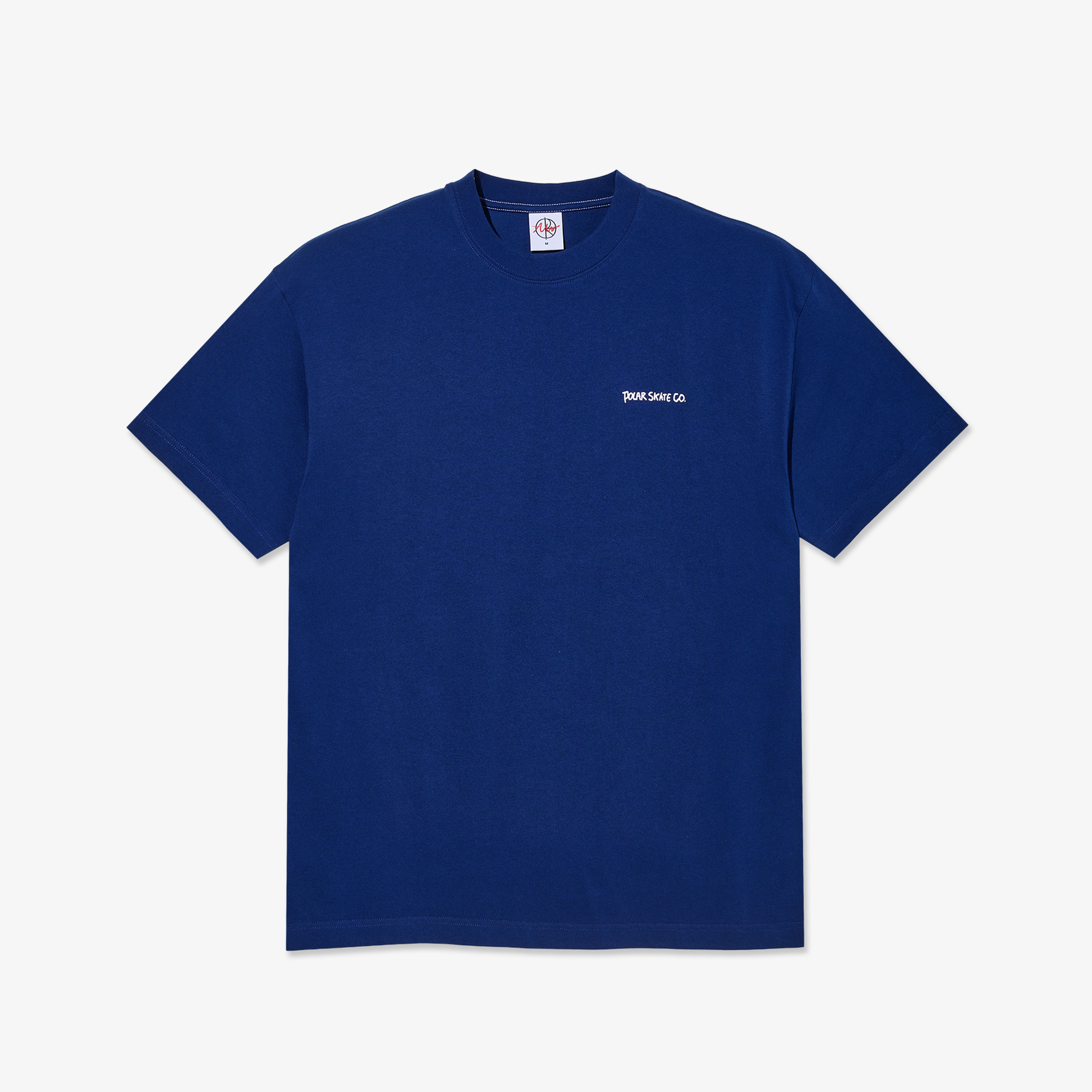 Contrast Tee | Doodle - Ultramarine/White