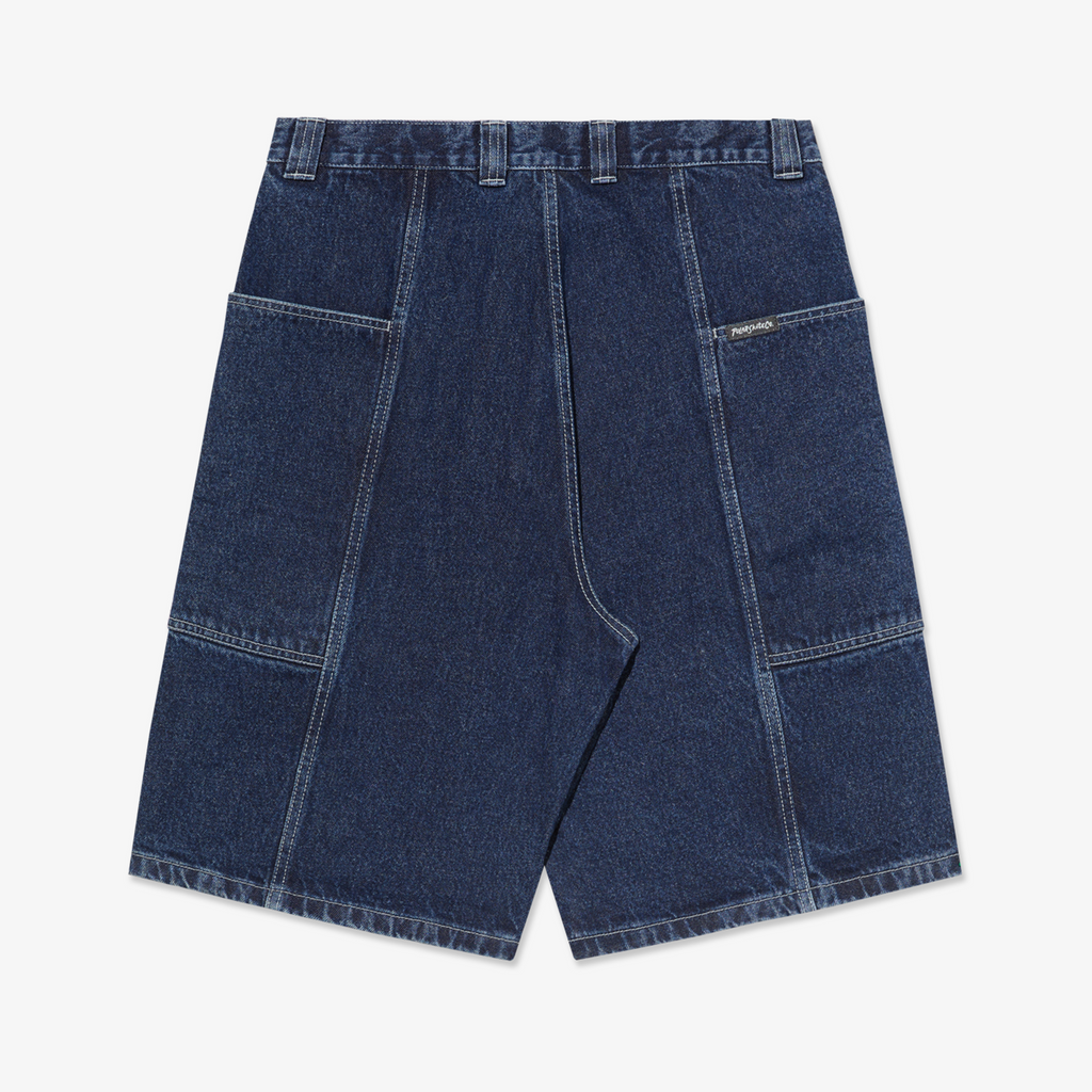 Jiro Shorts | Dark Blue w/ White Stitching