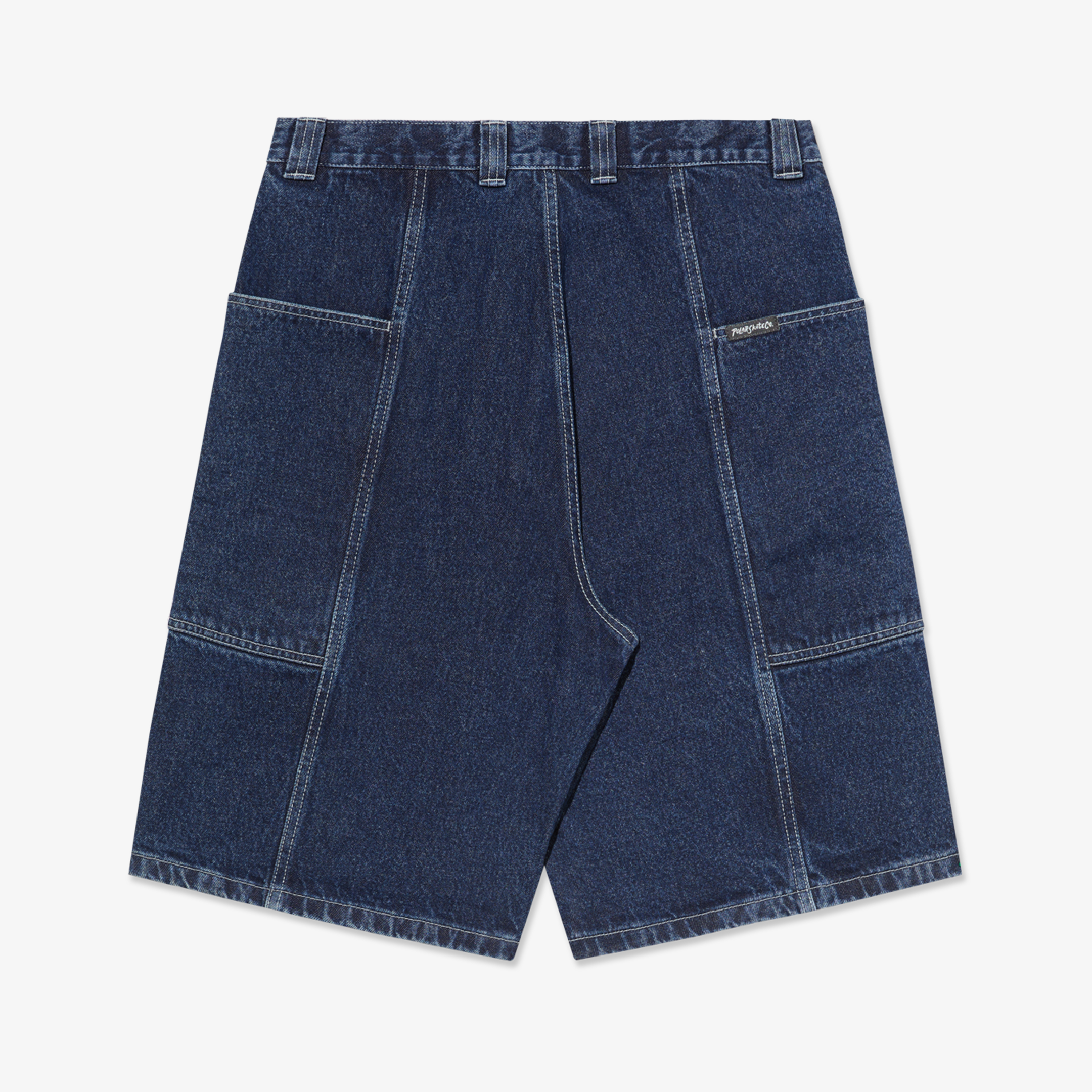 Jiro Shorts | Dark Blue w/ White Stitching