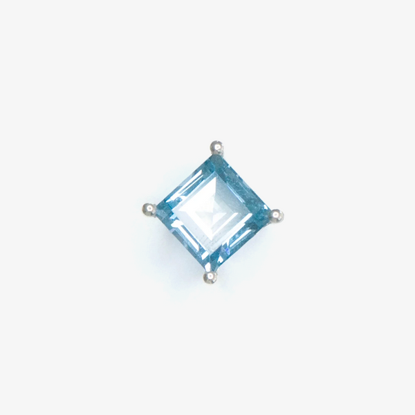 Blue Topaz Stud