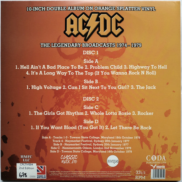 A Long Way To The Top - The Bon Scott Years (2x10") (Near Mint (NM-))