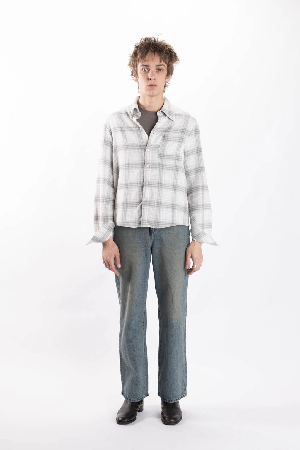 Aged Blue Denim