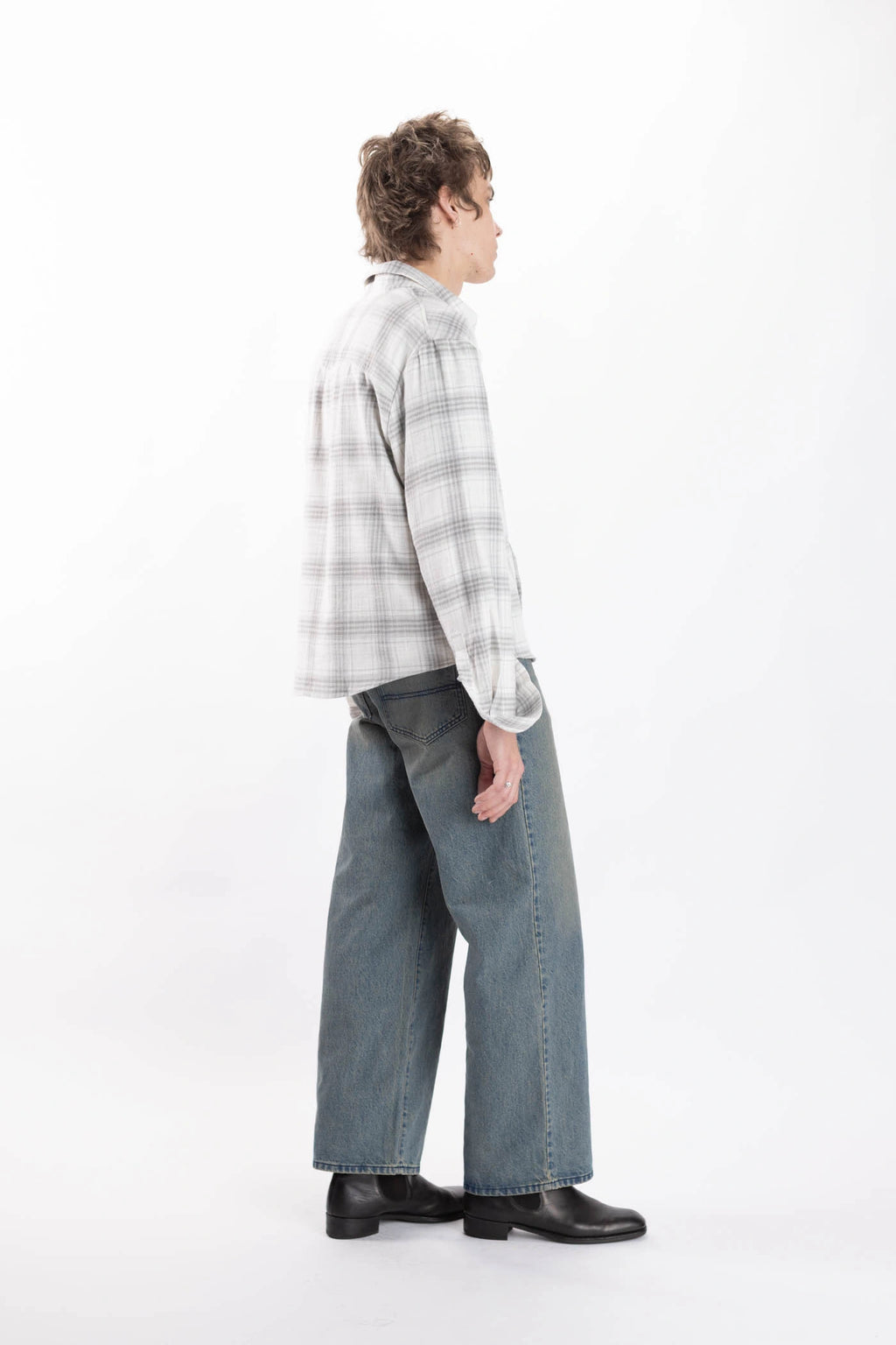 Aged Blue Denim
