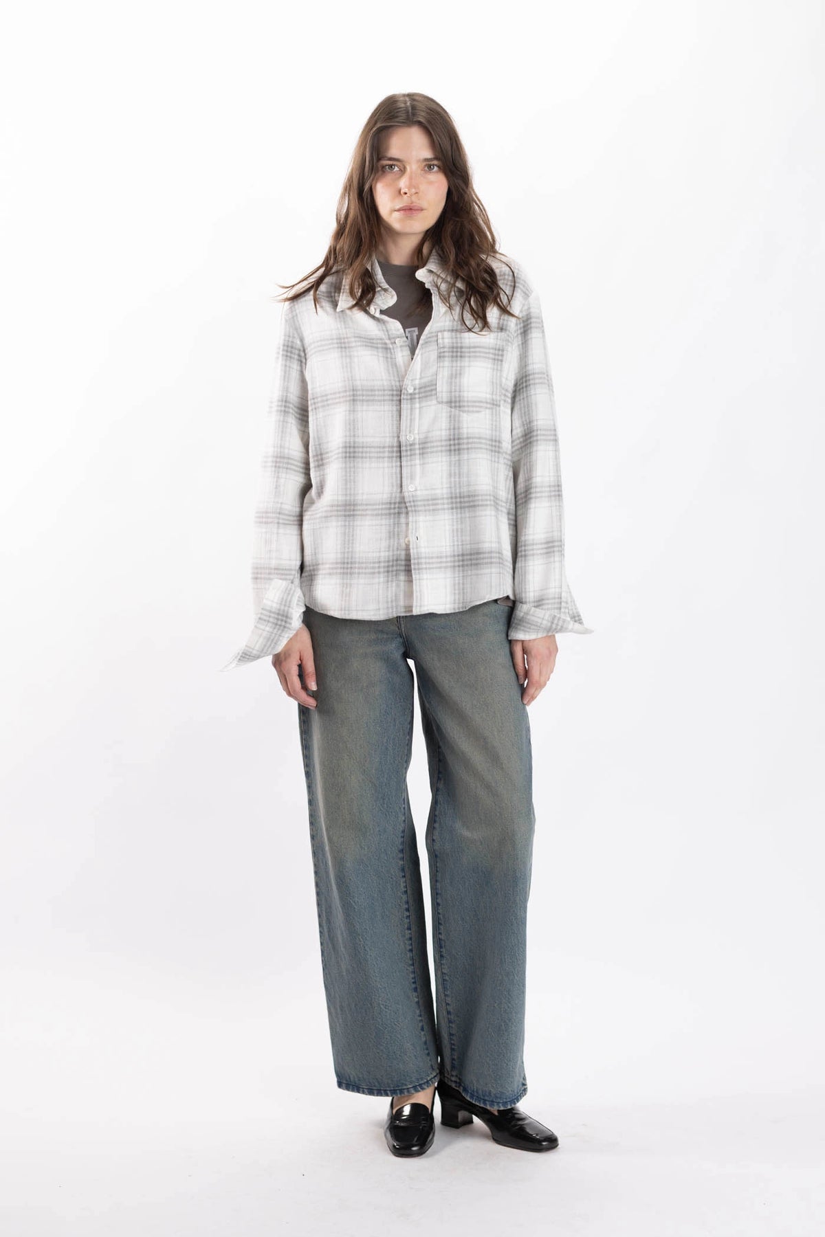 Aged Blue Denim
