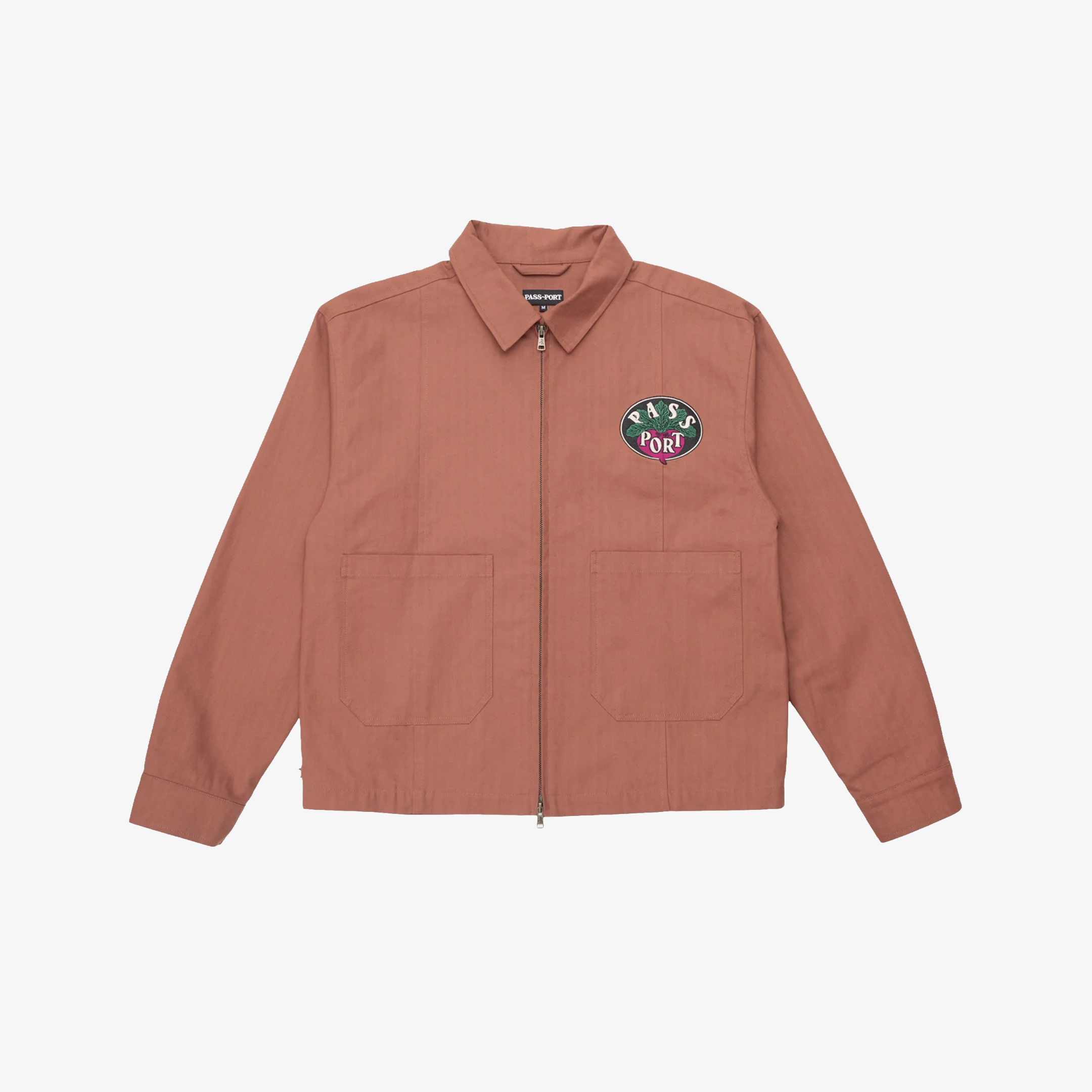 Radish Herringbone Workers Jacket