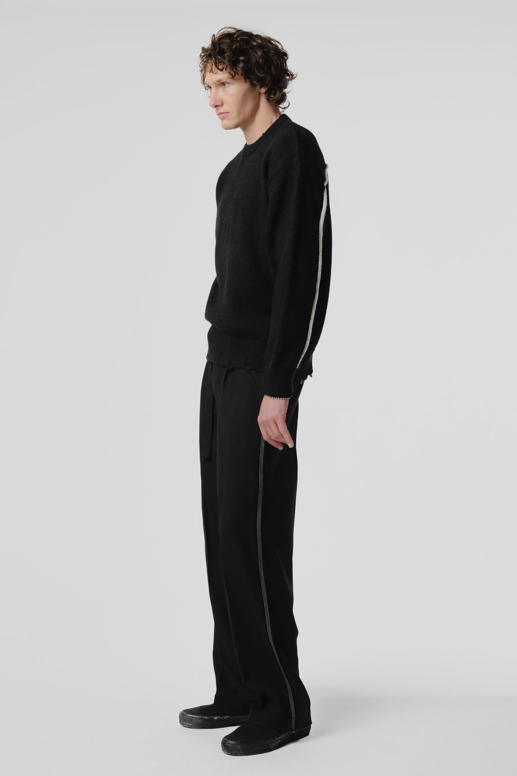 Session Knit Black/Bone