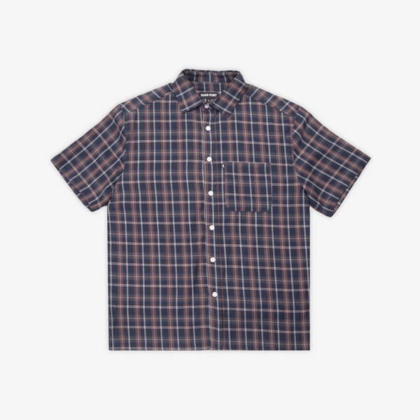 Workers Check Shirt Short-Sleeve